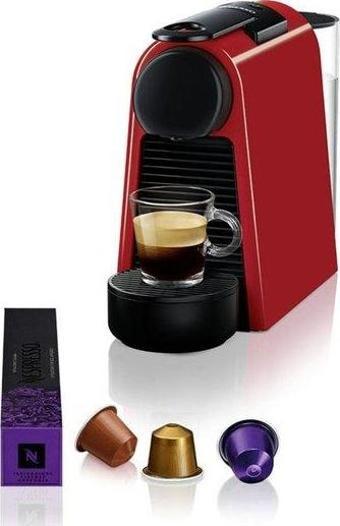 Nespresso Essenza Mini D35 Red Bundle Kahve Makinesi Kırmızı