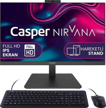 Casper Nirvana A60.5700-Dv00X-V Ryzen 7-5700U 32Gb Ram 500Gb Nvme Ssd Gen4 Freedos All In One