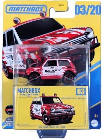 Matchbox Koleksiyon Araçlar GBJ48 - JCL34 1970 HONDA N600 OFF ROAD