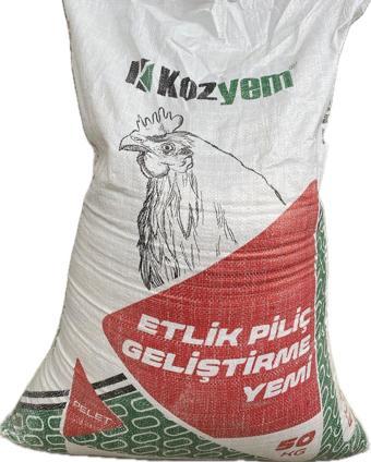 Kozluoğlu Şenler - Kozlu Etlik Piliç Yemi Pelet 50 Kg - Özel Yem