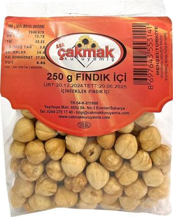Çakmak Fındık İçi 250 gr