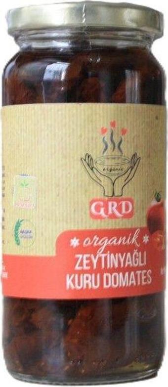 GRD GIDA Organik Zeytinyağda Kuru Domates 200 Gr