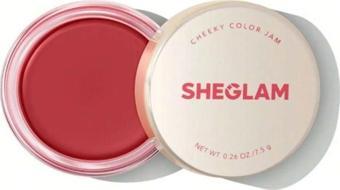 Sheglam Cheeky Color Jam-Afternoon Peach 6 Shades Multi-Use Cream Blush Lip Cream