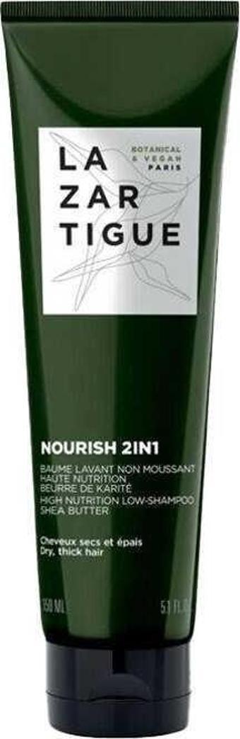 Lazartigue Nourish 2IN1 Köpürmeyen Saç Temizleme Kremi 150ml