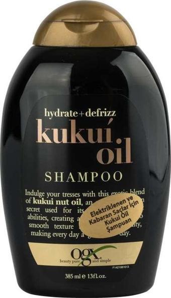 Organix Kukui Oil Shampoo 385ml