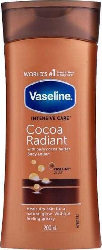Vaseline Cocoa Radiant Vücut Losyonu 200ml