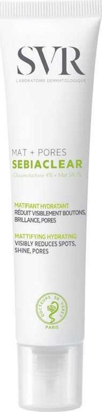 SVR Sebiaclear Mat&Pores  Bakım Kremi 40ml