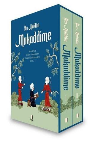 İbn Haldun Mukaddime Seti - 2 Kitap Takım - Kutulu - Kolektif  - Kapı Yayınları