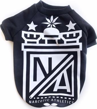 NARCOTIC ATHLETICS Sweat by Kemique Köpek Kazağı Köpek Poları