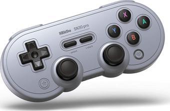 8Bitdo Sn30 Pro Bluetooth Kablosuz Oyun Kolu (Gray Edition) - Nintendo Switch Oled Lite