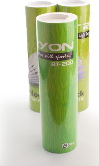 BADMINTON TOPU PLASTİK 6'LI