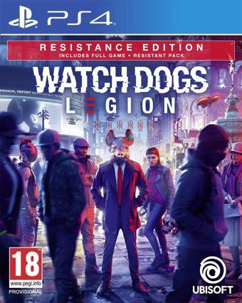 Ubisoft Watch Dogs Legion Resistance Edition Ps4 Oyun