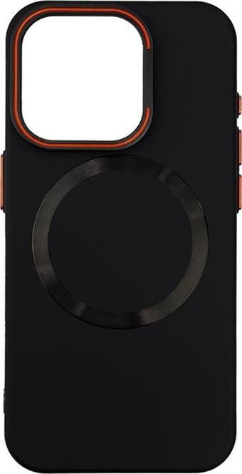 Iphone 14 Pro Suvin Stantlı Kılıf - Siyah
