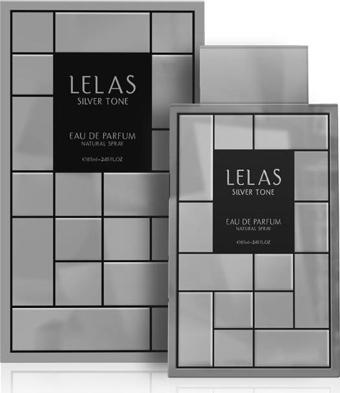 Lelas 809 Silver Tone Edp 85 ML Çiçeksi Oryantal Kadın Erkek Parfümü