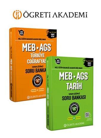 PEGEM AKADEMİ 2025 MEB-AGS Türkiye Coğrafyası Tamamı Çözümlü Soru Bankası + 2025 MEB-AGS Tarih Tamam - Pegem Akademi Yayıncılık