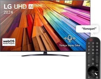 LG 86Ut81006La 4K Ultra Hd 86" 218 Ekran Uydu Alıcılı Webos Smart Led Tv