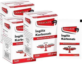 Dermolife Ingiliz Karbonatı 3 X 100 G 3 Lü Set