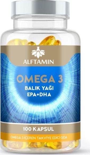 Alftamin Alftamın Omega 3 Balık Yağı 100 Kapsül Epa+Dpa