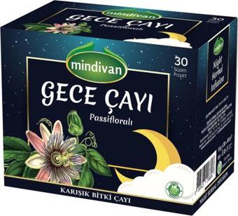 Mindivan Gece Çayı Karışık Bitki Çayı ( 30 Lu Süzen Poşet )
