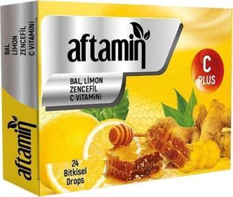 Şenay Aftamin Bal Limon Zencefilli Pastil 24 Adet