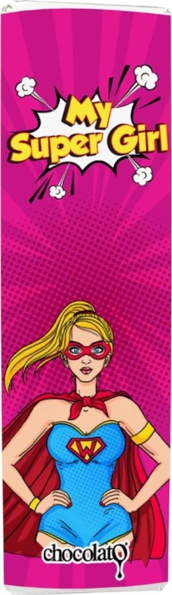 Supergirl 300 gram Sütlü Tablet Çikolata