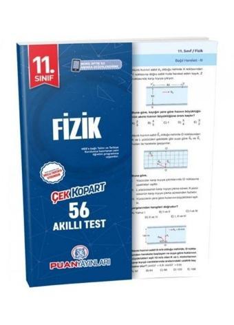 11. Sınıf Fizik Yaprak Test Puan Yayınları - Puan Yayınları