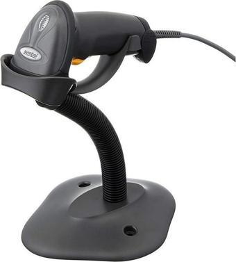 ZEBRA (Motorola)  LS2208 (USB) TETİKLİ 1D LASER BARKOD OKUYUCU (Stand Dahil)