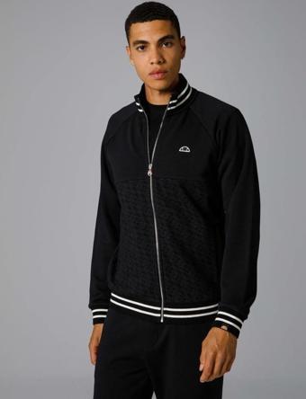 Ellesse Fermuarlı Erkek Siyah Sweatshirt EM228