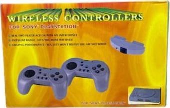 Gizala Playstation 1 Wireless Controller Kablosuz Oyun Kolu Ps1