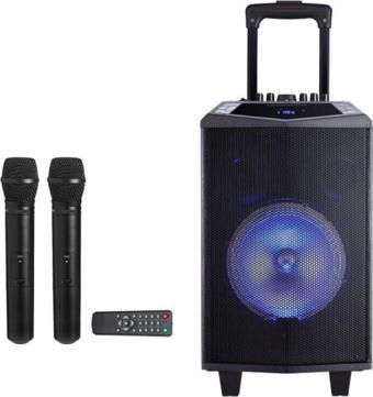 Oyility Oyılıty Dk-15 Usb Bluetooth Şarj Kareoke Mikrofonlu Taşınabilir Ses Sistemi 150-400 Watt