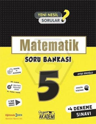 5.Sınıf Matematik Soru Bankası - Üçgen Akademi