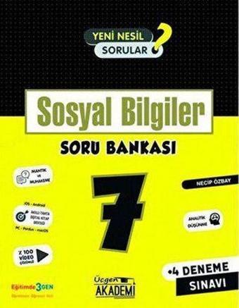 7.Sınıf Sosyal Bilgiler Soru Bankası - Kolektif  - Üçgen Akademi