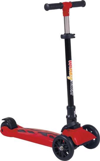 Çekirdek Zeka Winky Scooter Kırmızı Katlanabilir 5+Yaş