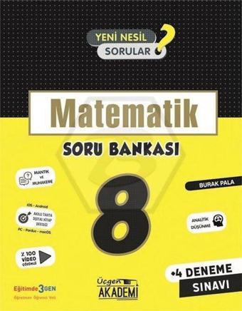 8.Sınıf LGS Matematik Soru Bankası - Üçgen Akademi