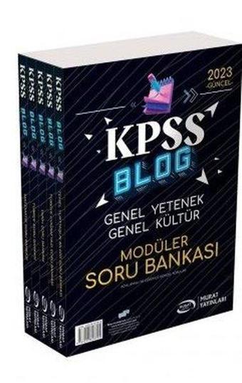 2022 KPSS Blog GY - GK Modüler Soru Bankası - Kolektif  - Ankara Murat Yayıncılık
