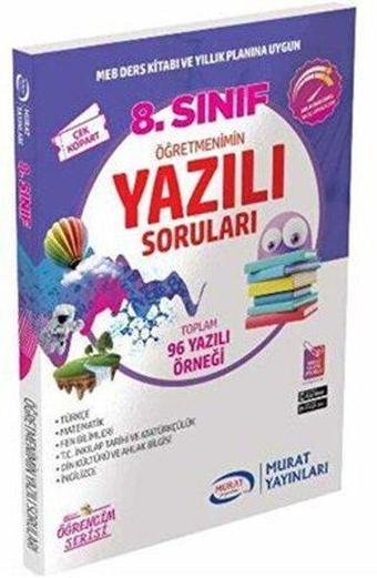 8.Sınıf Öğretmenimin Yazılı Soruları - Kolektif  - Ankara Murat Yayıncılık