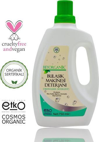 Organik & Vegan Bulaşık Makinesi Deterjanı 750ml