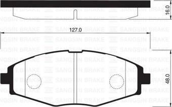 ÖN FREN BALATA DAEWOO LANOS 1.5L 1.6L KLAT 97-05 / MATIZ 0.8L 1.0L M200 M250 KLYA 98-