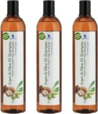 Hunca Care Argan Ve Zeytinyağlı Şampuan 700 Gr 3'Lü Set