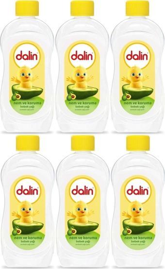 Dalin Bebek Yağı 300Ml Nem Ve Koruma (Avokado) (6 Lı Set)