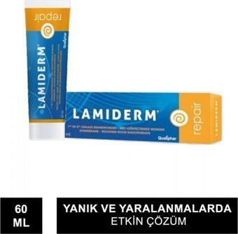 Lamiderm Yara Ve Yanık Kremi 60 Ml 2 Adet