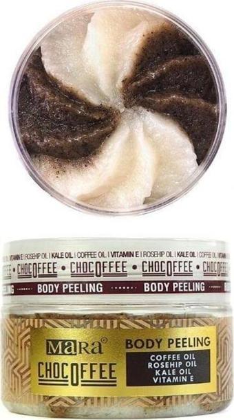 Mara Chocoffee Değerli Yağlar Içeren Çikolata Kahve Vücut Peelingi 300 Gr