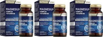 Nutraxin Magnezyum Complex 60 Tablet 250 Mg 3 Adet