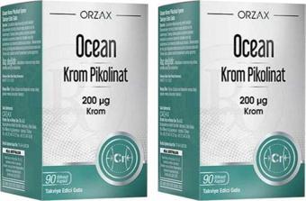 Ocean Krom Pikolinat 200 Mcg 90 Kapsül 2 Kutu