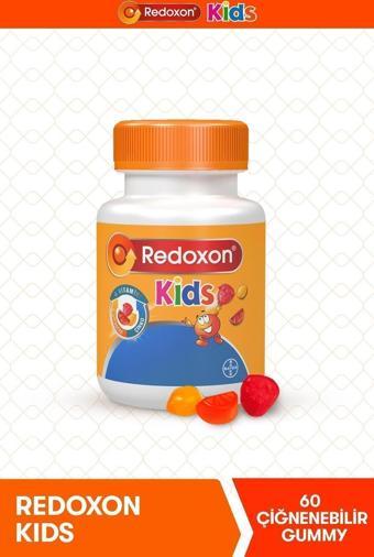 Redoxon Kids 60 Çiğnenebilir Gummy I Çocuklar Için C Vitamini, D Vitamini Ve Çinko Içeren Takviye