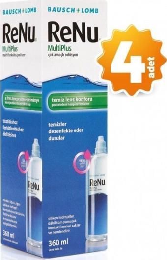 Renu 360 Ml Lens Solüsyonu X 4 Adet