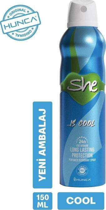 She Cool Kadın Deodorant 150 Ml