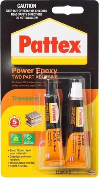 Pattex Güçlü Epoksi Yapıştırıcı 2X11Ml