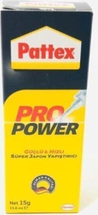 Pattex Pro Power Güçlü Hızlı Süper 15 Gr Japon Yapıştırıcı