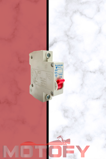 3 Tekerli E-BİKE ELEKTRİKLİ MOTOSİKLET BİSİKLET ENERJİ KESME ANA ŞARTEL 63 AMPER